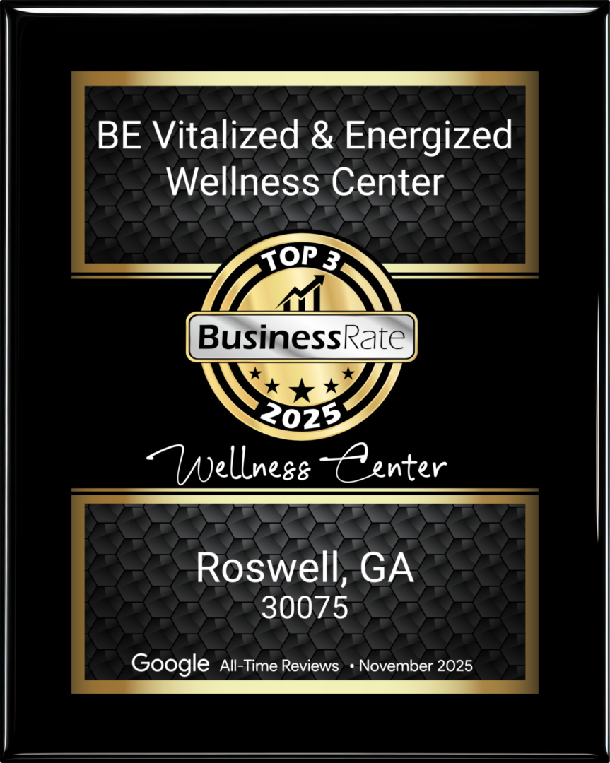 Roswell GA Wellness Award Plaque