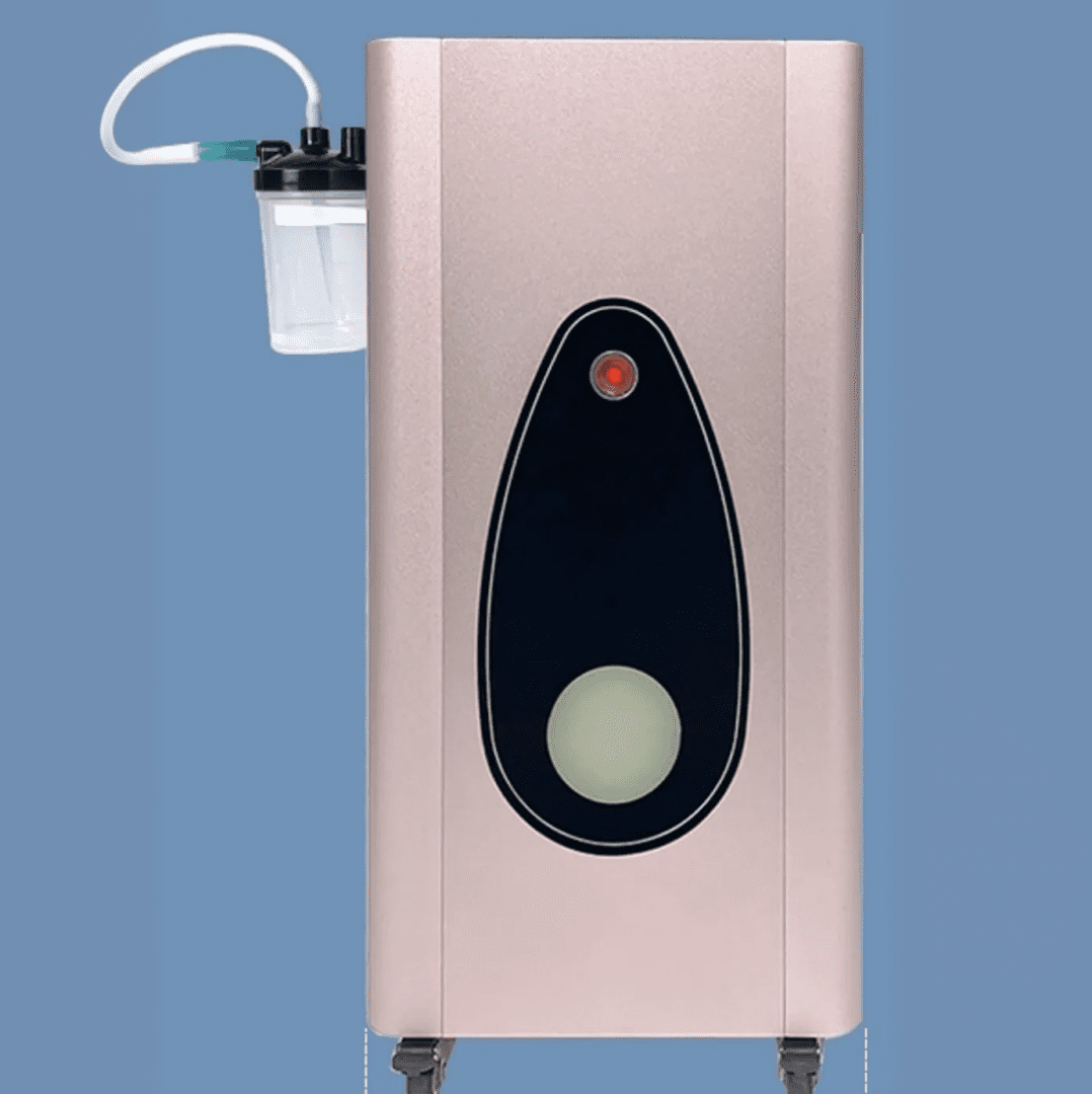 Compact healthcare suction device